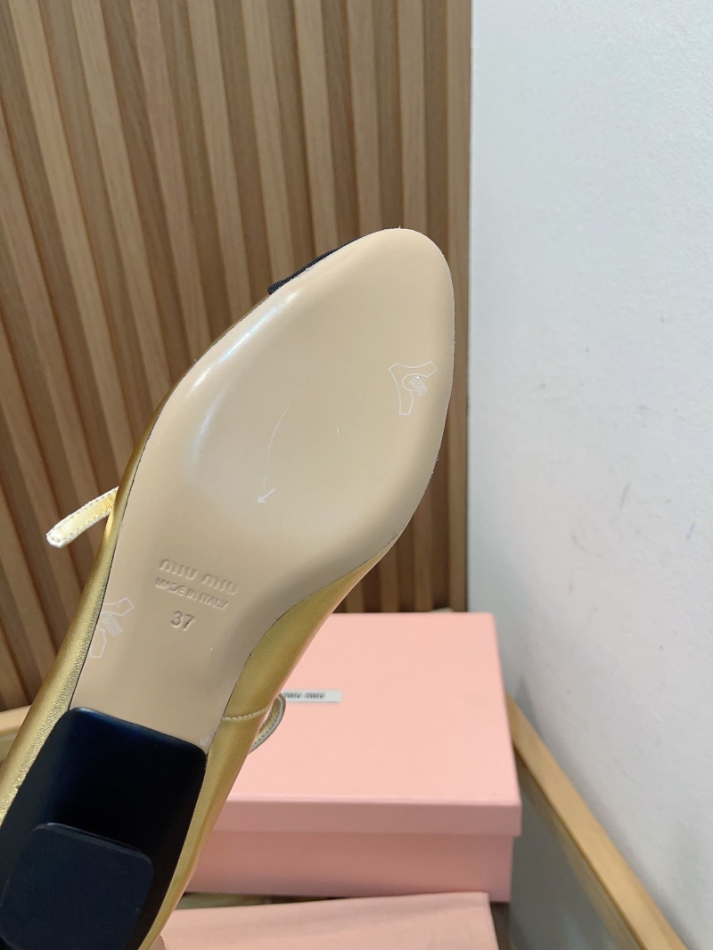 Miu Miu flat shoes